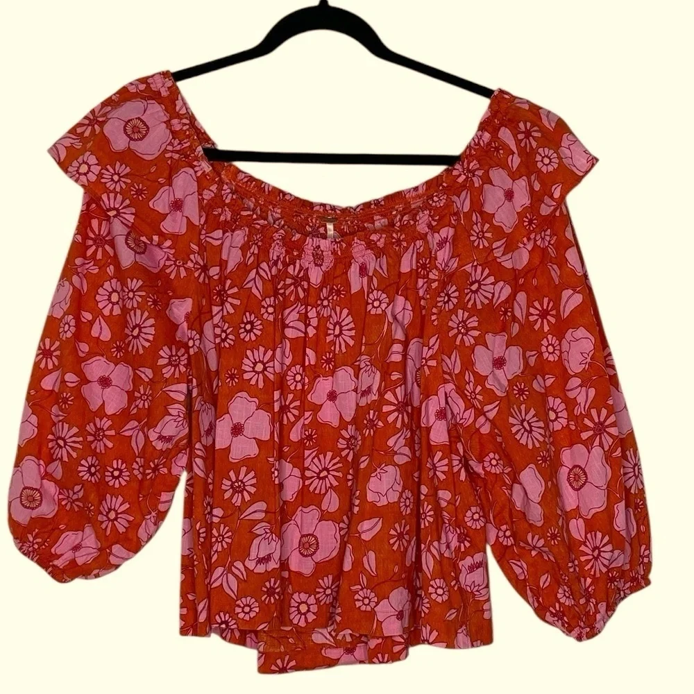 Free People Miss Daisy Blouse - Picture 8 of 9